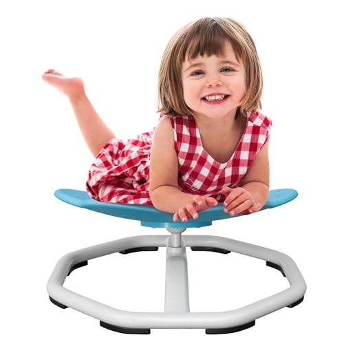 OCPO HOME Sensorischer Drehstuhl Kinder, Sensorischer Kinderstuhl für Autismus, Balance Stuhl Kinder, Training Physische Koordination und Gleichgewicht, 360°-Drehsitz Spielgeräte (Katzenkralle, Blau) OCPO HOME Sensorischer Drehstuhl Kinder, Sensorischer Kinderstuhl für Autismus, Balance Stuhl Kinder, Training Physische Koordination und Gleichgewicht, 360°-Drehsitz Spielgeräte (Katzenkralle, Blau) von OCPO HOME