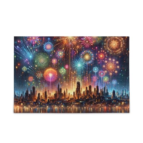1000 Teile Puzzle Feuerwerk Puzzle Spiel Home Wall Artwork Lustiges Puzzle für Erwachsene 1000 Teile Puzzle Feuerwerk Puzzle Spiel Home Wall Artwork Lustiges Puzzle für Erwachsene von ODAWA