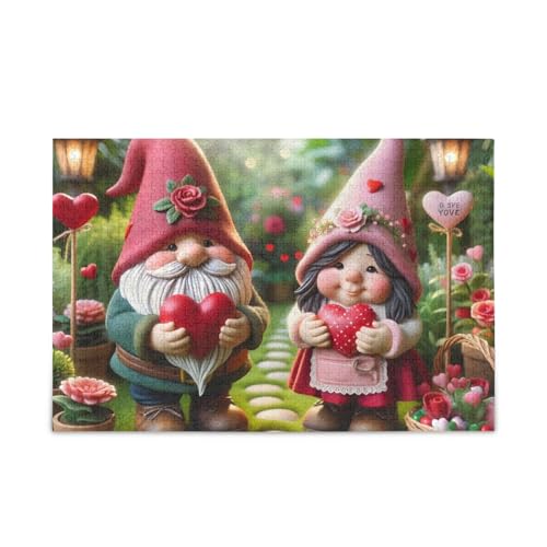 1000 Teile Puzzle Gartenzwerge Rosa Puzzle Spiel Home Wall Artwork Herausforderung Puzzle für Erwachsene 1000 Teile Puzzle Gartenzwerge Rosa Puzzle Spiel Home Wall Artwork Herausforderung Puzzle für Erwachsene von ODAWA