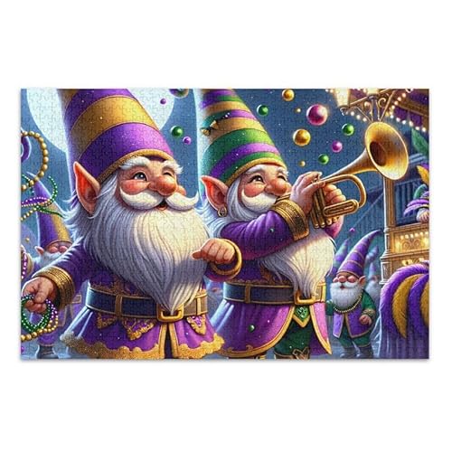 1000 Teile Puzzle Karneval Zwerge Puzzle Spiel Home Wall Artwork für Erwachsene Familien von ODAWA