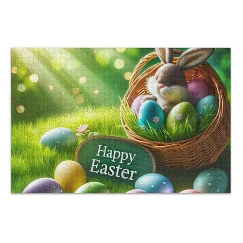 1000 Teile Puzzle Ostern Hasen Eier Sonnenschein Puzzle Spiel Home Wall Artwork Spaß Familie Aktivität 1000 Teile Puzzle Ostern Hasen Eier Sonnenschein Puzzle Spiel Home Wall Artwork Spaß Familie Aktivität von ODAWA