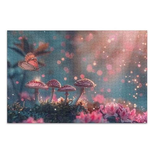 500 Teile Pilze Blumenpuzzle Lernpuzzle Lernpuzzle für Erwachsene und Jugendliche 500 Teile Pilze Blumenpuzzle Lernpuzzle Lernpuzzle für Erwachsene und Jugendliche von ODAWA