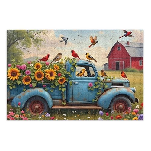 Gelbes Vintage-Puzzle, Lern- und Lernpuzzle, lustige Familienaktivität, fertige Größe 74,9 x 50 cm Gelbes Vintage-Puzzle, Lern- und Lernpuzzle, lustige Familienaktivität, fertige Größe 74,9 x 50 cm von ODAWA