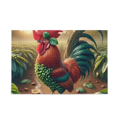 Kaffee-Hahn-Puzzle, 500-teiliges Puzzle, stabile 2-mm-Puzzleteile, lustige Familienaktivität Kaffee-Hahn-Puzzle, 500-teiliges Puzzle, stabile 2-mm-Puzzleteile, lustige Familienaktivität von ODAWA