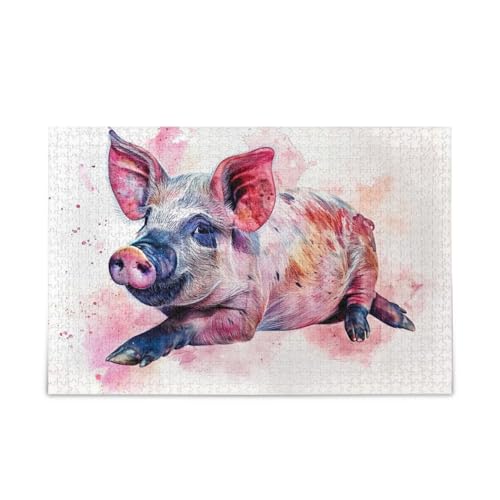 Niedliches Aquarell-Puzzle, lustiges Puzzle, 500-teiliges Puzzle, herausforderndes Puzzle-Spiel, Spaß, Familienaktivität Niedliches Aquarell-Puzzle, lustiges Puzzle, 500-teiliges Puzzle, herausforderndes Puzzle-Spiel, Spaß, Familienaktivität von ODAWA
