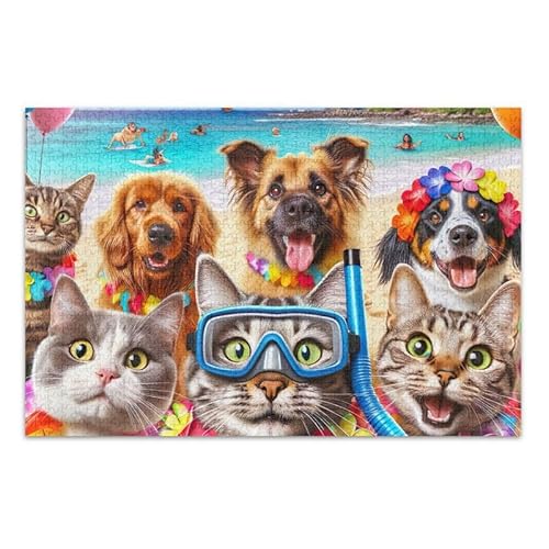 Niedliches Strand-Puzzle, pädagogisches und lernendes Puzzle, lustige Familienaktivität, fertige Größe 74,9 x 50 cm Niedliches Strand-Puzzle, pädagogisches und lernendes Puzzle, lustige Familienaktivität, fertige Größe 74,9 x 50 cm von ODAWA