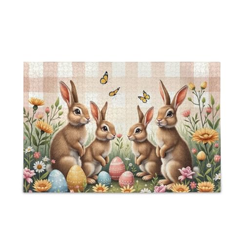 Osterhasen-Sammel-Puzzle, 500-teiliges Puzzle, stabile 2-mm-Puzzle, lustige Familienaktivität Osterhasen-Sammel-Puzzle, 500-teiliges Puzzle, stabile 2-mm-Puzzle, lustige Familienaktivität von ODAWA