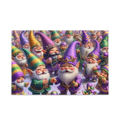 Puzzle für Erwachsene, Familien, Größe 74,9 x 50 cm, Violett von ODAWA