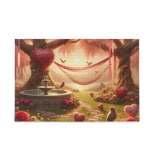 Valentinstag Garten Blumen Puzzle Puzzle für Erwachsene Familien Fertige Größe 74.9 cm x 50.0 cm Valentinstag Garten Blumen Puzzle Puzzle für Erwachsene Familien Fertige Größe 74.9 cm x 50.0 cm von ODAWA