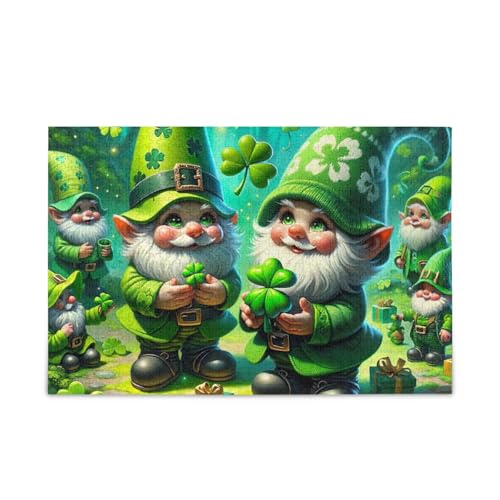 Wichtelklee Puzzle Puzzle, lustiges Puzzle für Erwachsene, fertige Größe 74,9 x 50 cm Wichtelklee Puzzle Puzzle, lustiges Puzzle für Erwachsene, fertige Größe 74,9 x 50 cm von ODAWA