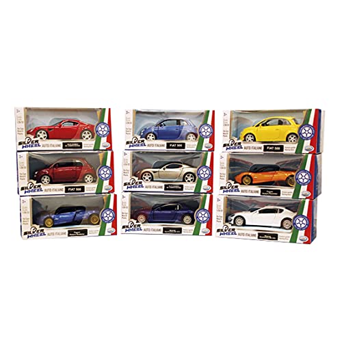 ODS 41137 Silver Wheel, italienisches Auto im Maßstab 1:28/1:32, in die Cast ODS 41137 Silver Wheel, italienisches Auto im Maßstab 1:28/1:32, in die Cast von ODS