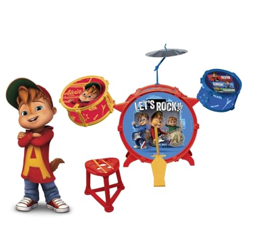 ODS 48921 Alvin Schlagzeug mit Hocker und Drumsticks von ODS
