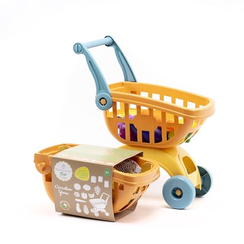 ODS - Bio-Maisonelle, Einkaufswagen für Kinder, mit Obst, Gemüse und Schachteln, nachhaltig aus Biokunststoff, 31 x 19 x 17 cm, Altersempfehlung + 2 Jahre ODS - Bio-Maisonelle, Einkaufswagen für Kinder, mit Obst, Gemüse und Schachteln, nachhaltig aus Biokunststoff, 31 x 19 x 17 cm, Altersempfehlung + 2 Jahre von ODS