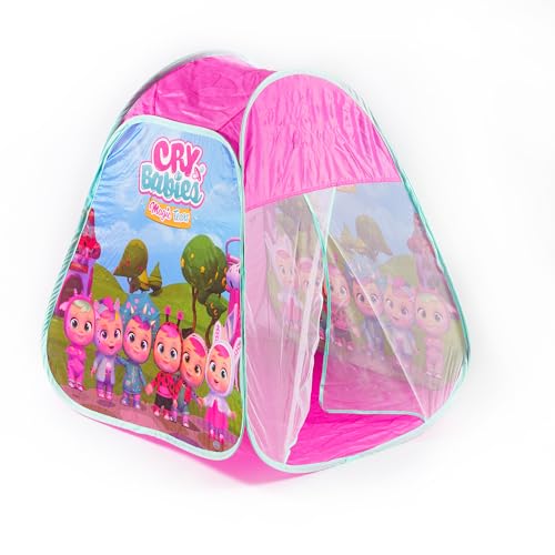 ODS - Cry Babies Pop Up Zelt, Zelt für Kinder, Maße 80 x 90 x 80 cm, sofortiges Öffnen und Schließen, Empfohlenes Alter 2+ Jahre ODS - Cry Babies Pop Up Zelt, Zelt für Kinder, Maße 80 x 90 x 80 cm, sofortiges Öffnen und Schließen, Empfohlenes Alter 2+ Jahre von ODS