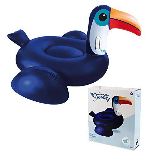 ODS SRL -47252 Tucano Riesige aufblasbar. Maße aufgeblasen: 148 x 56 cm, ideal für Meer und Pool, Farbe Blau, Weiß, 47252 ODS SRL -47252 Tucano Riesige aufblasbar. Maße aufgeblasen: 148 x 56 cm, ideal für Meer und Pool, Farbe Blau, Weiß, 47252 von ODS