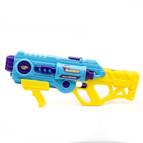 ODS Splashmatic Arctic 880, Schießgewehr mit USB-Aufladung, Wasserpistole 61 cm, Tankinhalt 880 ml, Selbstaufladungsfunktion, Farbe Hellblau, Altersempfehlung +6 Jahre, 42689 ODS Splashmatic Arctic 880, Schießgewehr mit USB-Aufladung, Wasserpistole 61 cm, Tankinhalt 880 ml, Selbstaufladungsfunktion, Farbe Hellblau, Altersempfehlung +6 Jahre, 42689 von ODS