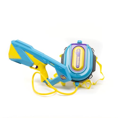 ODS Splashmatic Pacific 1900, batteriebetriebener Rucksack mit USB-Aufladung, Wasserpistole 48 cm, Tankinhalt 1900 ml, Altersempfehlung +6 Jahre, Farbe Blau und Gelb, 42688 ODS Splashmatic Pacific 1900, batteriebetriebener Rucksack mit USB-Aufladung, Wasserpistole 48 cm, Tankinhalt 1900 ml, Altersempfehlung +6 Jahre, Farbe Blau und Gelb, 42688 von ODS
