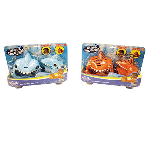 ODS - Spritzhandschuh mit Wasser und Maske in Form eines Tigers oder blauen Hai, 42604 ODS - Spritzhandschuh mit Wasser und Maske in Form eines Tigers oder blauen Hai, 42604 von ODS