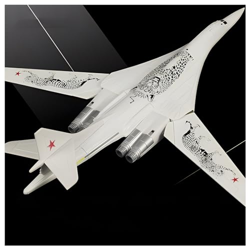 ODddot 1:200 Russische Tu-160 Legierung Modell TU-160 Weiß Schwan Bomber Militärflugzeug Modell Ornamente Spiel Geschenke,c von ODddot