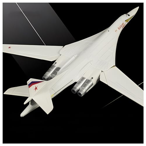 ODddot 1:200 Russische Tu-160 Legierung Modell TU-160 Weiß Schwan Bomber Militärflugzeug Modell Ornamente Spiel Geschenke,e von ODddot