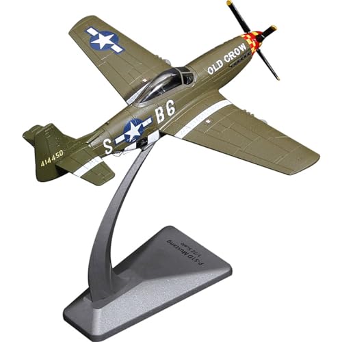 ODddot 1:72 P-51 Mustang Kampfflugzeug Modell P-51D Simulation Legierung Fertige Flugzeug Modell Metall Militär Ornamente Fertige Geschenk Dekoration von ODddot
