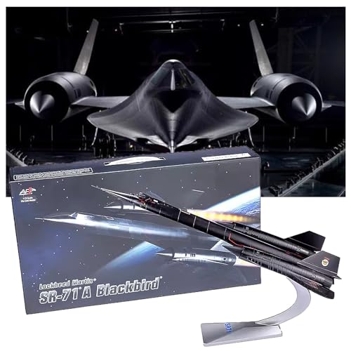 ODddot U.S. Air Force 1/72 17,7-Zoll SR-71A Blackbird High-Altitude und High-Speed-Aufklärung Flugzeuge Legierung Fertige Flugzeuge Modell Modell Sammlung Ornamente als Geschenke,7980 von ODddot