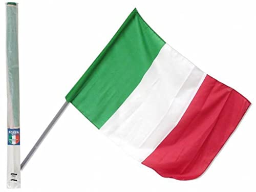 Flagge Italien 30 x 45 cm mit Stab von OEM SYSTEMS