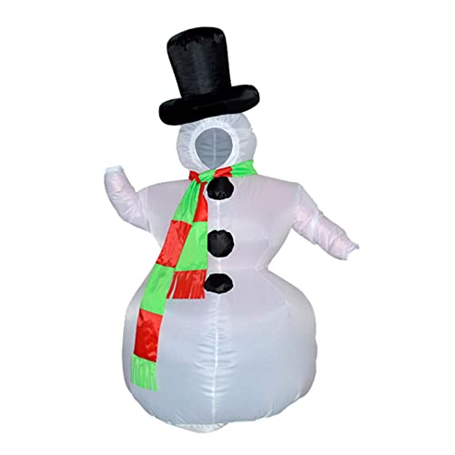 OEUVREBY Aufblasbares Kostüm, Kostüm, bequem, Cosplay, für Dekoration, Urlaub, Party, Schneemann, Erwachsene OEUVREBY Aufblasbares Kostüm, Kostüm, bequem, Cosplay, für Dekoration, Urlaub, Party, Schneemann, Erwachsene von OEUVREBY