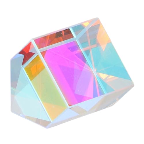 Prisme Chromatique en Verre Optique Décoration Maison​​,​​Décoration Bureau de Travail Scientifique​​,Ornement Pour Enseignement Physique,Atelier Artistique et Photographie von OFFAXE