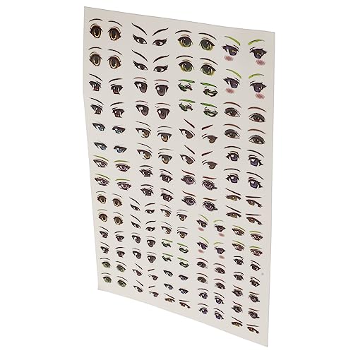 OFFIGAM 1 Blatt Cartoon Augen Aufkleber Selbstklebende DIY Augenaufkleber für Figuren Verschiedene Designs Hochwertiges Papier Einfach zu Verwenden für Bastelprojekte OFFIGAM 1 Blatt Cartoon Augen Aufkleber Selbstklebende DIY Augenaufkleber für Figuren Verschiedene Designs Hochwertiges Papier Einfach zu Verwenden für Bastelprojekte von OFFIGAM