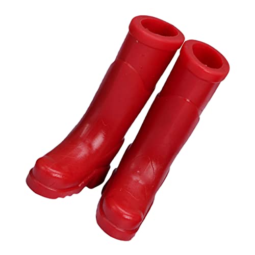 OFFIGAM 1 Paar gefälschte Schuhe Mini-Boot- Mini-Szenen-Layout-Requisite Spielzeughausverzierung Mini-House-Szenendekor Minipuppenschuhe kleine Hausrequisiten Plastik rot OFFIGAM 1 Paar gefälschte Schuhe Mini-Boot- Mini-Szenen-Layout-Requisite Spielzeughausverzierung Mini-House-Szenendekor Minipuppenschuhe kleine Hausrequisiten Plastik rot von OFFIGAM