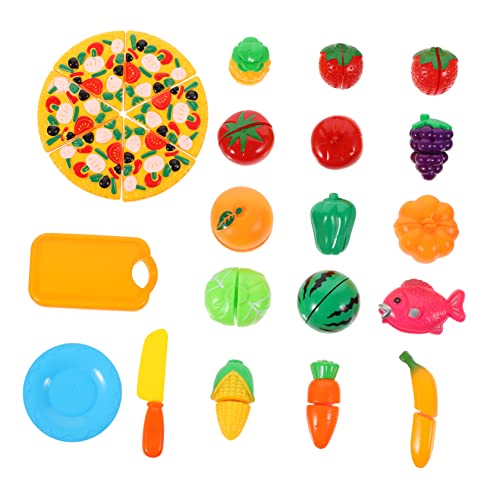 OFFIGAM 1 Satz Chichele- Schneiden Obstspielzeug Simulationsfruchtspielzeug Küche Spielset Zum Schneiden Von Lebensmitteln Pädagogisches Plastik OFFIGAM 1 Satz Chichele- Schneiden Obstspielzeug Simulationsfruchtspielzeug Küche Spielset Zum Schneiden Von Lebensmitteln Pädagogisches Plastik von OFFIGAM