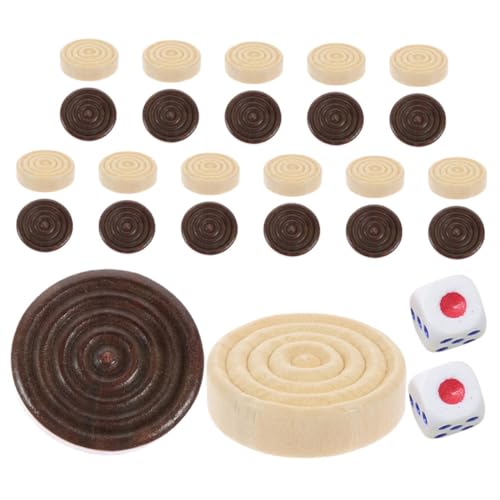 OFFIGAM 1 Satz Dame-zubehör Spielteile Aus Holz Brettspielteile Aus Holz Holzspielzeug Zubehör Für Brettspiele Runde Dame Brettspiele Für Den Familienabend Hölzern OFFIGAM 1 Satz Dame-zubehör Spielteile Aus Holz Brettspielteile Aus Holz Holzspielzeug Zubehör Für Brettspiele Runde Dame Brettspiele Für Den Familienabend Hölzern von OFFIGAM