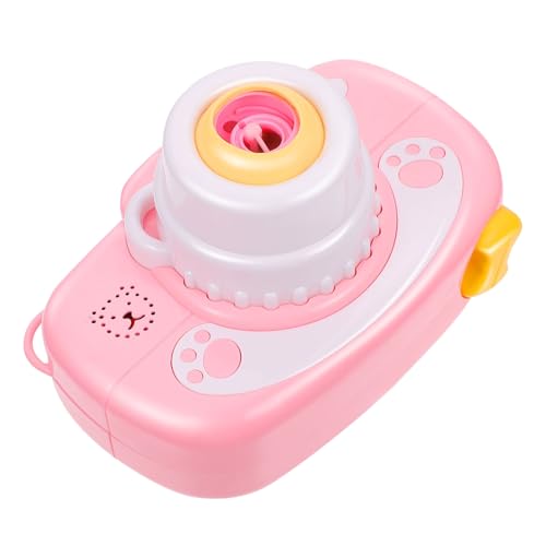 OFFIGAM 1 Satz Elektrische Seifenblasenmaschine für Cartoon Blasenmacher mit Licht und Musik Tragbares für Jungen und Mädchen für Garten und Outdoor Aktivitäten von OFFIGAM