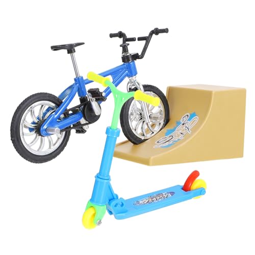 OFFIGAM 1 Satz Finger-Skateboard- Mini -Fahrrad Roller Für Miniatur Sportroller Winzig Fingerspielzeug Fingerscooter Fingerbikes Und Scooter Aluminiumlegierung Blau OFFIGAM 1 Satz Finger-Skateboard- Mini -Fahrrad Roller Für Miniatur Sportroller Winzig Fingerspielzeug Fingerscooter Fingerbikes Und Scooter Aluminiumlegierung Blau von OFFIGAM