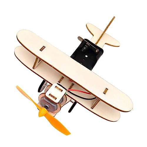 OFFIGAM Spielzeugflugzeuge Lernset Für Jungen Und Mädchen Flugzeugmodell Aus Holz Zum Zusammenbauen Lernspielzeug Für Jungen Und Mädchen von OFFIGAM