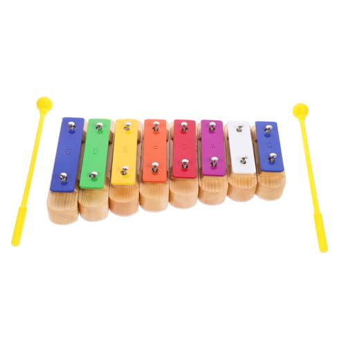 OFFIGAM 1 Satz Glockenspiel für Musikinstrument aus Aluminium Handspielzeug Musikverständnis und Rhythmus für Musikalische Früherziehung OFFIGAM 1 Satz Glockenspiel für Musikinstrument aus Aluminium Handspielzeug Musikverständnis und Rhythmus für Musikalische Früherziehung von OFFIGAM