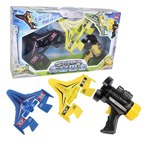 OFFIGAM 1 Satz Hand Throwing Gleitflugzeug für Ejection Froth Plane Zufälligen Farben Sicher und Langlebig für Outdoor Aktivitäten und Unvergesslichen Spielspaß Zufällige von OFFIGAM