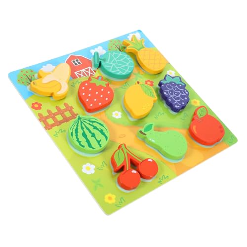 OFFIGAM 1 Satz Holzpuzzle für Kleinkinder Lernspielzeug aus Holz für Jungen und Mädchen Pädagogisches Montessori Puzzle Kreativität und Motorik Sicher und Robust für Frühkindliche Bildung OFFIGAM 1 Satz Holzpuzzle für Kleinkinder Lernspielzeug aus Holz für Jungen und Mädchen Pädagogisches Montessori Puzzle Kreativität und Motorik Sicher und Robust für Frühkindliche Bildung von OFFIGAM