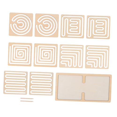 OFFIGAM 1 Satz Holzspielzeug Set für Gehirnentwicklung Lernspielzeug für Vorschulkinder Fördert und Rechte Gehirnhälfte Motorische Fähigkeiten Einzigartiges Design OFFIGAM 1 Satz Holzspielzeug Set für Gehirnentwicklung Lernspielzeug für Vorschulkinder Fördert und Rechte Gehirnhälfte Motorische Fähigkeiten Einzigartiges Design von OFFIGAM