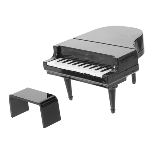 OFFIGAM 1 Satz Kinderspielzeugklaviermodell Mini-Klavier Miniatur Figuren Kinderklavier Klavier Für Minihaus Winziges Puppenhaus Piano-Statue Kleines Klavier Puppenmöbel Black Plastik OFFIGAM 1 Satz Kinderspielzeugklaviermodell Mini-Klavier Miniatur Figuren Kinderklavier Klavier Für Minihaus Winziges Puppenhaus Piano-Statue Kleines Klavier Puppenmöbel Black Plastik von OFFIGAM