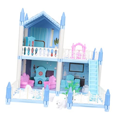 OFFIGAM 1 Satz Märchenschloss interaktives Toys Toy for The Teachers Modellbau Fantasiespielzeug Bausatz -Kit Spielzeughaus Mini- Puppenhaus Abs von OFFIGAM