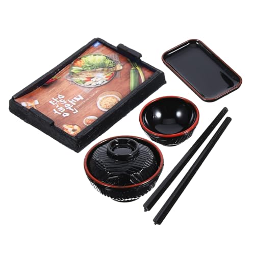 OFFIGAM 1 Satz Mini Japanisches Puppenhaus Spielzeugküche Saugplatte Miniatur-Sushi-Figuren Essen Kleine Tonne Puppenhausmöbel Badezimmereimer Mit Deckel Black Plastik OFFIGAM 1 Satz Mini Japanisches Puppenhaus Spielzeugküche Saugplatte Miniatur-Sushi-Figuren Essen Kleine Tonne Puppenhausmöbel Badezimmereimer Mit Deckel Black Plastik von OFFIGAM