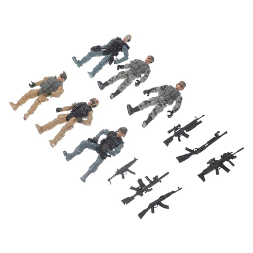 OFFIGAM 1 Satz Miniatur Soldaten Modell Teile Figuren Sammlung für Dioramen Deko Realistische Actionfiguren für Sammler OFFIGAM 1 Satz Miniatur Soldaten Modell Teile Figuren Sammlung für Dioramen Deko Realistische Actionfiguren für Sammler von OFFIGAM