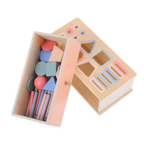 OFFIGAM 1 Satz Montessori Sortierspielzeug und Formerkennung Box aus Holz für Kleinkinder Interaktives Lernspielzeug Motorischen Fähigkeiten und Frühen Bildung für Jungen und Mädchen OFFIGAM 1 Satz Montessori Sortierspielzeug und Formerkennung Box aus Holz für Kleinkinder Interaktives Lernspielzeug Motorischen Fähigkeiten und Frühen Bildung für Jungen und Mädchen von OFFIGAM