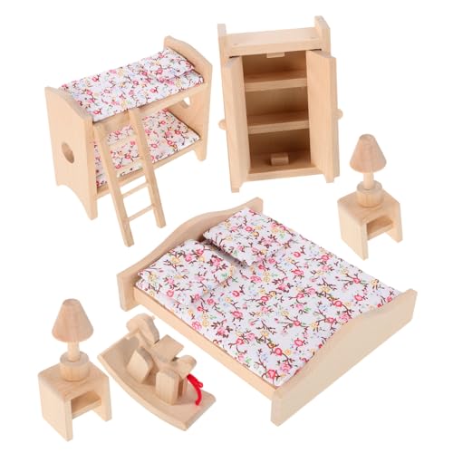 OFFIGAM 1 Satz Satz Spielzeugset Für Mini-puppenhausmöbel Miniatur-puppenhauszubehör Puppenhauszubehör Und Möbel Puppenhaus Schlafzimmer Möbel Puppenmöbel Khaki Holz OFFIGAM 1 Satz Satz Spielzeugset Für Mini-puppenhausmöbel Miniatur-puppenhauszubehör Puppenhauszubehör Und Möbel Puppenhaus Schlafzimmer Möbel Puppenmöbel Khaki Holz von OFFIGAM
