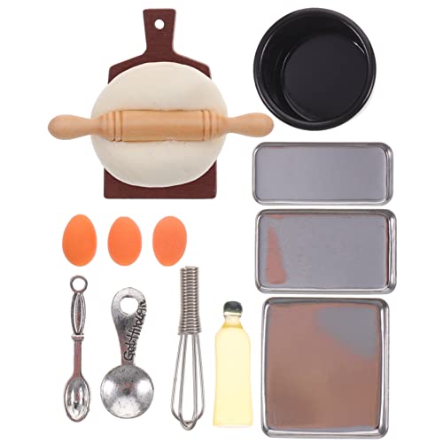 OFFIGAM 1 Set Miniatur Küche Backen Werkzeuge Set Für Spielen Küche Decor Spielzeug Backen Set Miniatur Werkzeuge von OFFIGAM