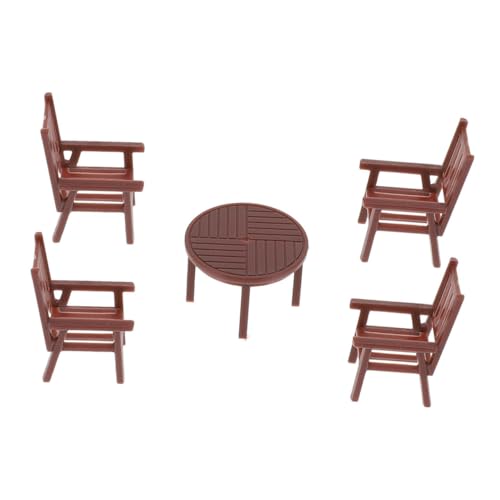 OFFIGAM 1 Satz Stühlen für Puppenhäuser Realistische Miniaturen für Kreative Modelle für Szenen und Geschichten Bildung OFFIGAM 1 Satz Stühlen für Puppenhäuser Realistische Miniaturen für Kreative Modelle für Szenen und Geschichten Bildung von OFFIGAM