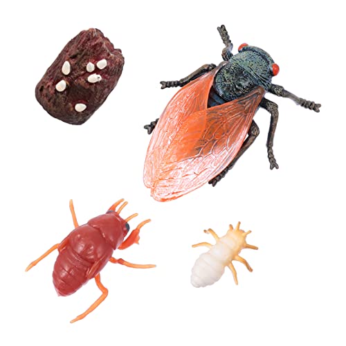 OFFIGAM 1 Satz Wachstumszyklus Kinderspielzeug simulierte Tiere Lebenszyklus The Animal Animals Bildungsspielzeug Tierentwicklung Spielzeugset Lehrmittel Foto -Requisiten Plastik von OFFIGAM