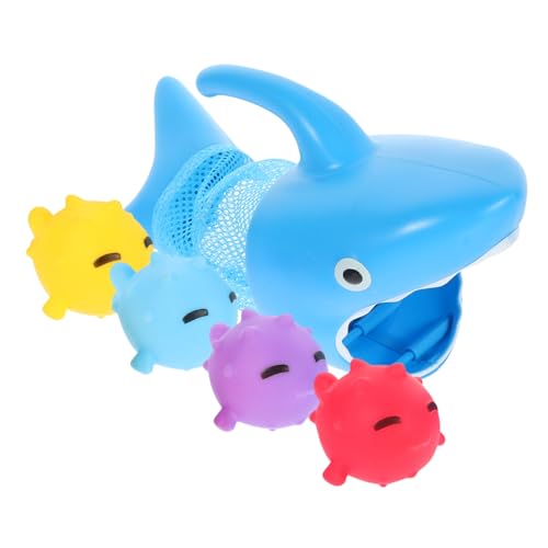 OFFIGAM 1 Satz Wasserfischereispielzeug Wasserpoolspielzeug Hai- Badespielzeug Fisch Fischspielzeug Badespielzeug für Wasserberieselungsspielzeug Plastik Blau OFFIGAM 1 Satz Wasserfischereispielzeug Wasserpoolspielzeug Hai- Badespielzeug Fisch Fischspielzeug Badespielzeug für Wasserberieselungsspielzeug Plastik Blau von OFFIGAM